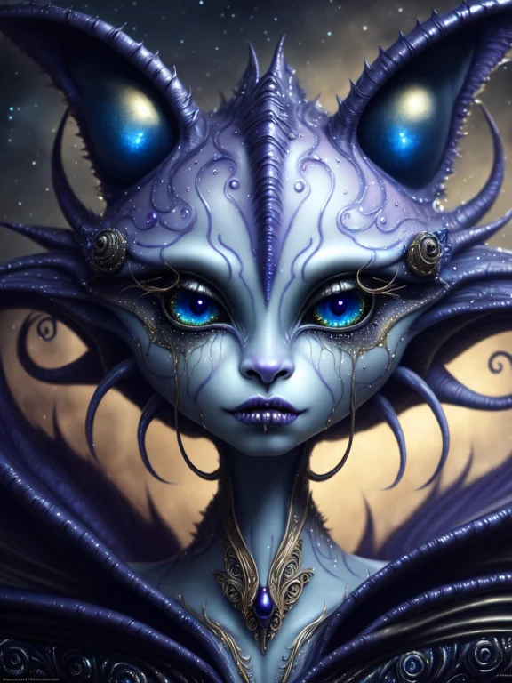 Dark Fantasy By Tim Burton Alien Fantasy Animal Chimera, Hyp...