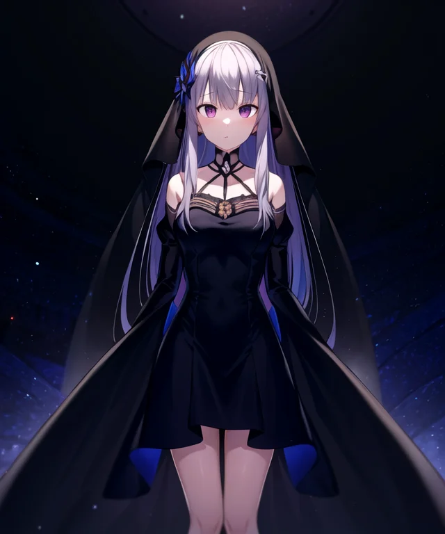 Lorasatella1, Satella, 1girl, Solo, Aura