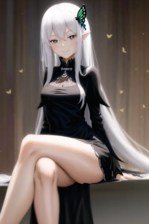 Masterpiece, Best Quality, Echidna Re Zero, Re Zero Kara Haj...