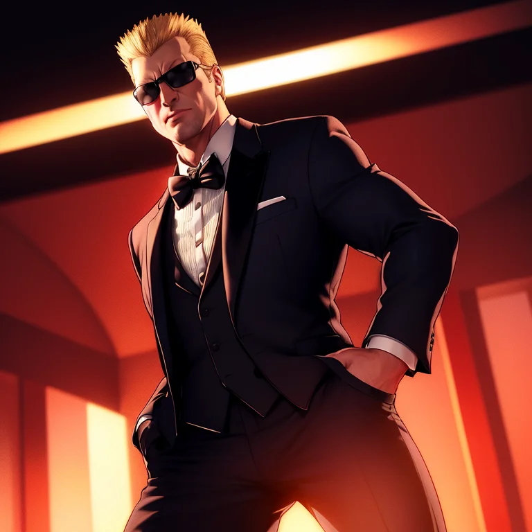 Loradukenukem0.6, Duke Nukem In A Tuxedo