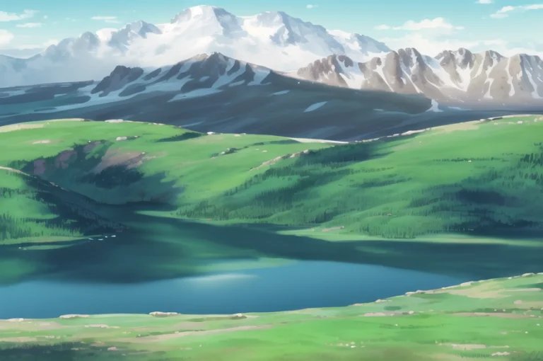 Howlbgs, Scenery, Hills, Lake, Mountain Background, Lorahowl...
