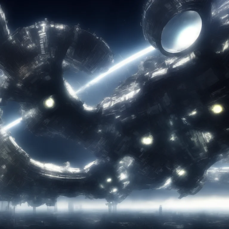 Photo, Scififuture Massive Scale, Space Colony, Cyber City,...