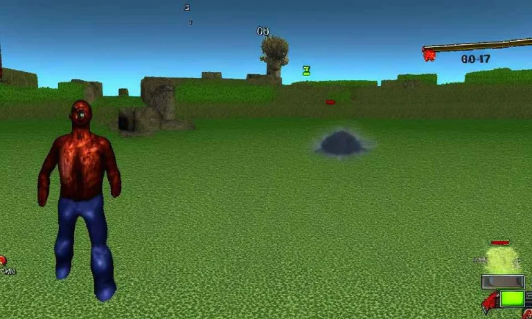 Bitugly Looking Scene, Water Burning Happy Zombie, Game Scen...