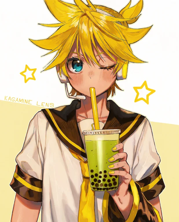 Masterpiece, Best Quality, Absurdres, Malebolgia, Kagamine L...