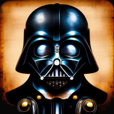 Steampunkai, Darth Vader, Steampunk — Stable Diffusion AI Prompt: (steampunkai)++, darth vader, (steampunk)