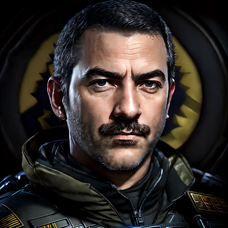 Photo Of Spybgface-2700 With Very Short Hair, Shaved Beard,...