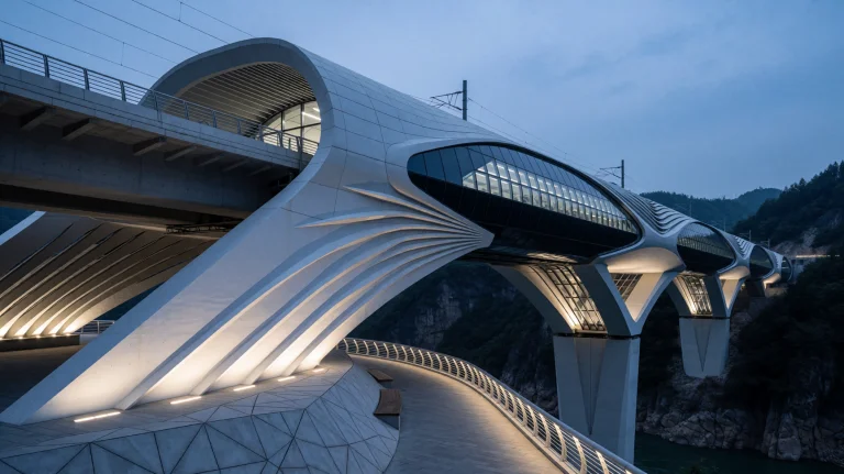 Zhaarchstyle, A Low-angle Street-level Perspective Of A Monu...