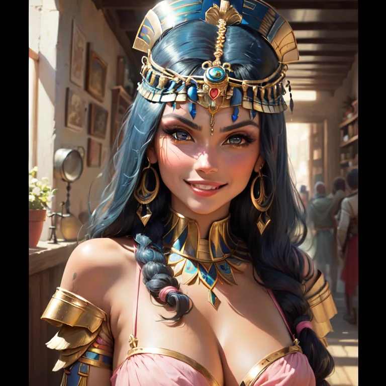 A Beautiful Woman, Pink Cleopatra Hair1.2, Warrior Princess1...