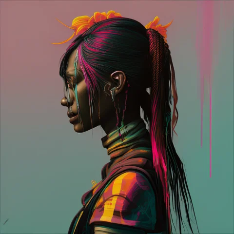 A Picture Of Spiderlily,blackbackground, Solo, Art By Flonix... — Stable Diffusion AI Prompt: a picture of spider_lily,black_background, solo, art by flonixsdviewv4