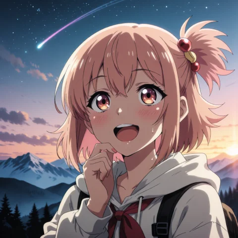 Epic Positive Scenery With Cute Anime Girl Lorakrea2altgirlk... — Stable Diffusion AI Prompt: Epic positive scenery with cute anime girl 