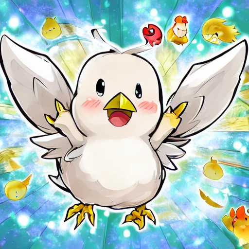 Yu-gi-ohcreature,yu-gi-oh, Lovely, Bird, No Humans, Animal,...