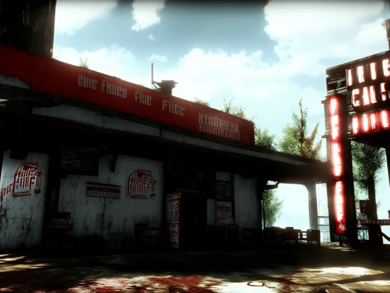 Kentucky Fried Chicken Restaurant, By Apocofy