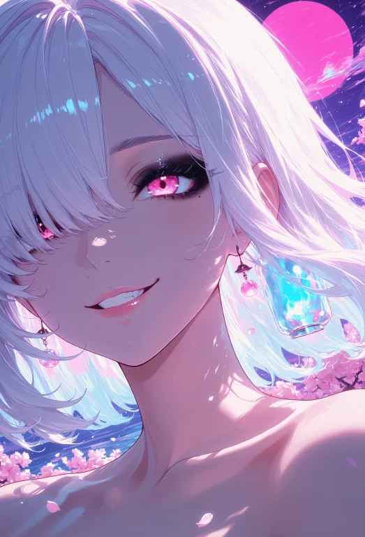 Masterpiece, Best Quality, Newest, 1girl, Solo, 1girl, Pink...