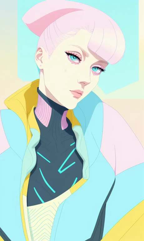 A Woman In A City, Highly Detailed Face, Highly Detailed Out...