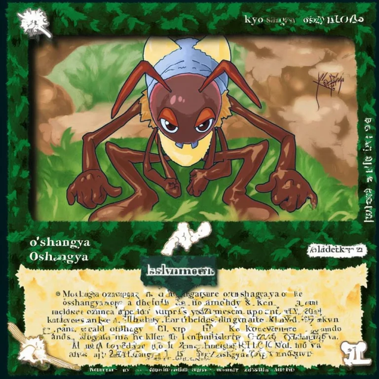 Oshangya, Ant, Cno Humans, Solo, Male Oshangya, Brown Monste...