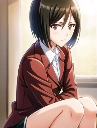 Mikasa0.7, Mikasa Ackerman, Highres,masterpiece1.0,best Qual...
