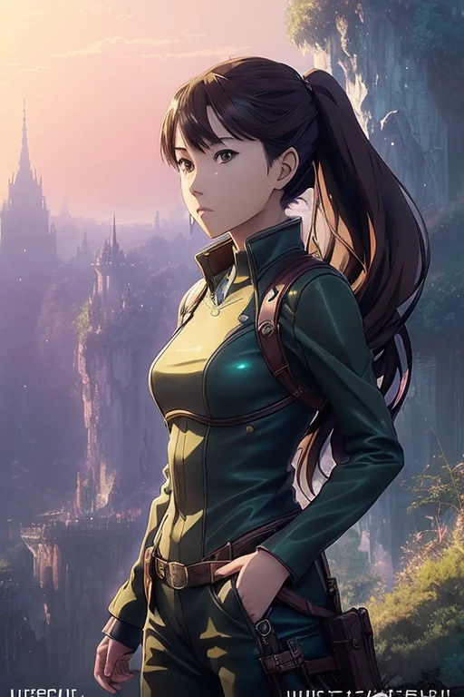 Exciting Animescreencap,limited Palette, 1.3 Of Ultrarealist...