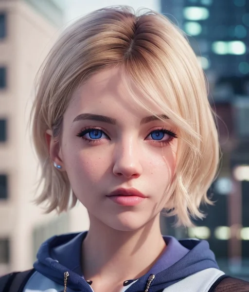 Loragwenstacyspiderversev10.5, Realistic, Cinematic Lighting...