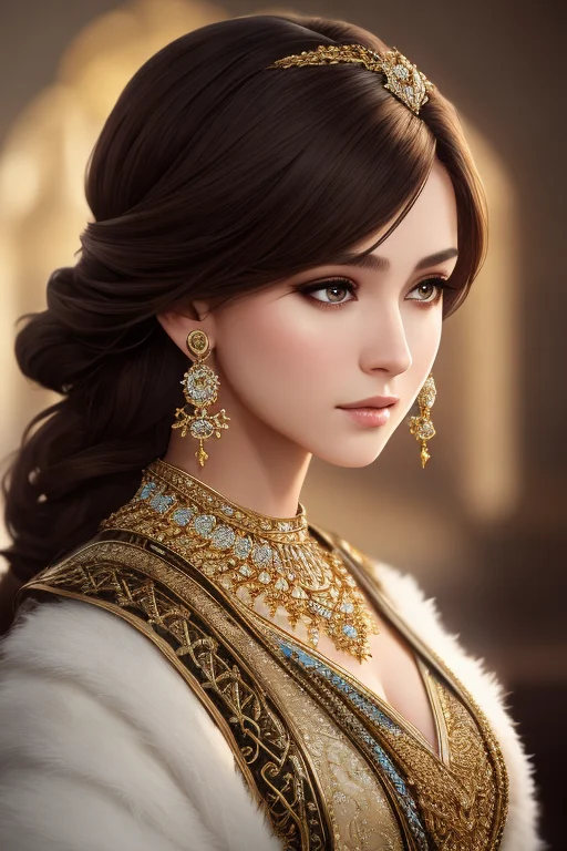 Masterpiece, Best Quality, 1girl, Solo, Jewelry, Earrings, B...
