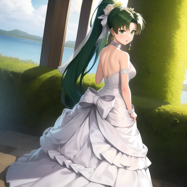 1girl, Highres, Masterpiece, Anime, Lyn Fire Emblem, Solo, P...