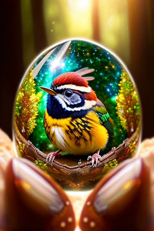 Gorgeous Photo, Stunning Portrait Of Magical Cyborg Chestnut...