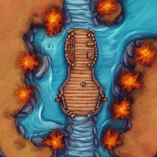 Magma,2d Dnd Battlemap