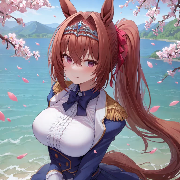 Masterpiece, Best Quality,1girl,horse Ears,loradaiwa Scarlet...