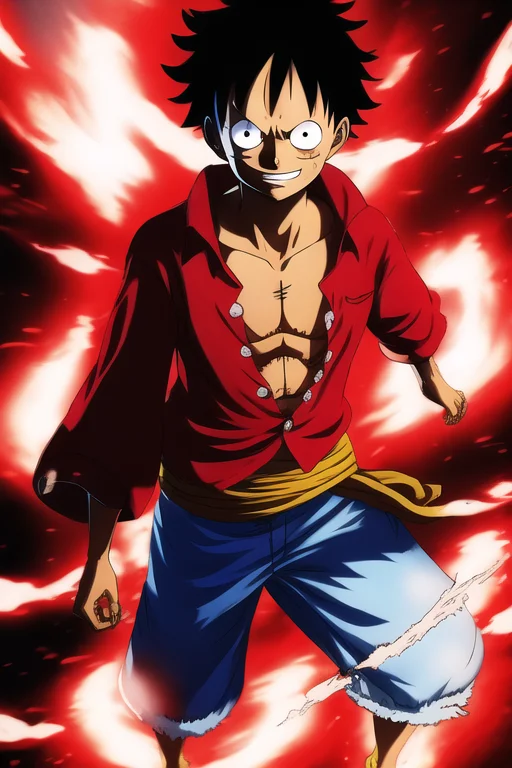 Wanostyle Monkey D Luffy Gear Second Full Body Portrait, Epi...