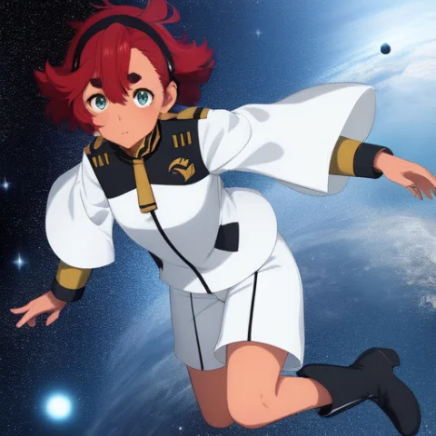 Lorasuletta-mercury-v11, 1girl, Suletta Mercury,asticassia S... — Stable Diffusion AI Prompt: , 1girl, suletta mercury,asticassia school uniform, flying, black boots,white ja...