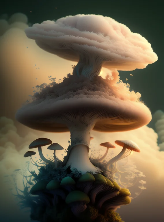 Magic Mushroom, Forest, 8k, Detailed, High-res, Photo By Clp...