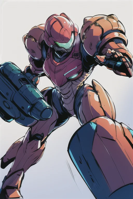 1girl, Masterpiece, Best Quality, Samusaran, Power Armor, Lo...