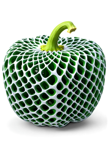 Loragyroidshapemorph-xl0.875 Bell Pepper Made Of Gyroid Latt... — SDXL AI Prompt: (bell pepper made of gyroid lattice structure:1.35), elaborate, (ultra realisti...