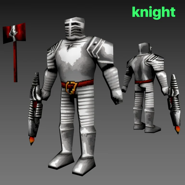 A Knight In Demoura Artstyle
