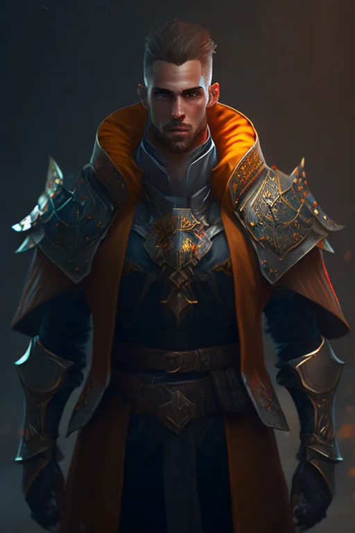 Fantasy Rpg Character, Cinematic, Fine Details, 8k, Dark Sho...