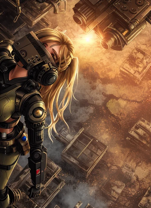 Fromabove1.2, Modelshoot Style, Detailed Face, Blonde Waifu...