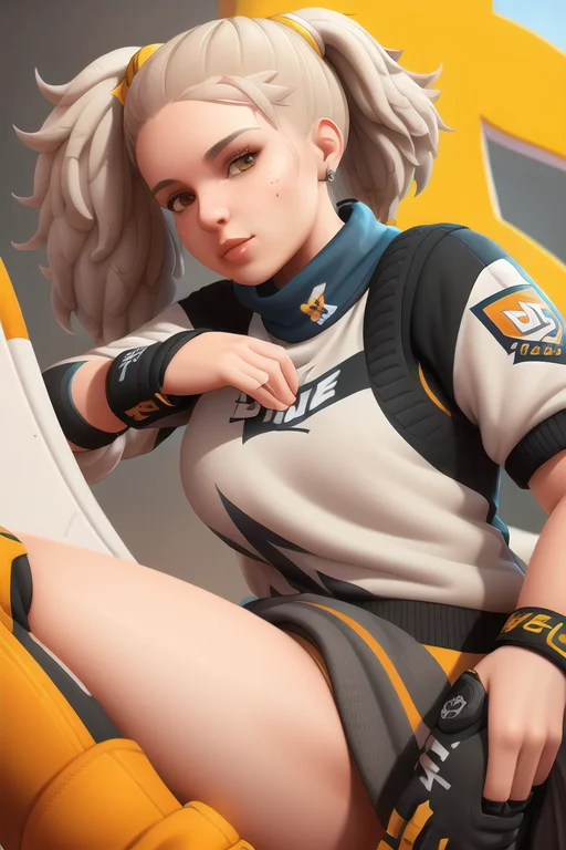 Professional 3d Rendering1.3 Of Girl, Logo-with-face-on-shie...