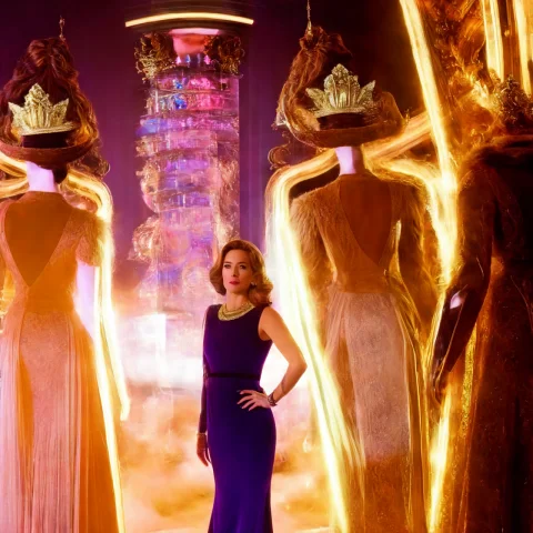 Photo, Pretty Woman Standing A Time Travelers Struggle To Pr... — Stable Diffusion AI Prompt: photo, Pretty Woman Standing [a time traveler's struggle to prevent a catastroph...