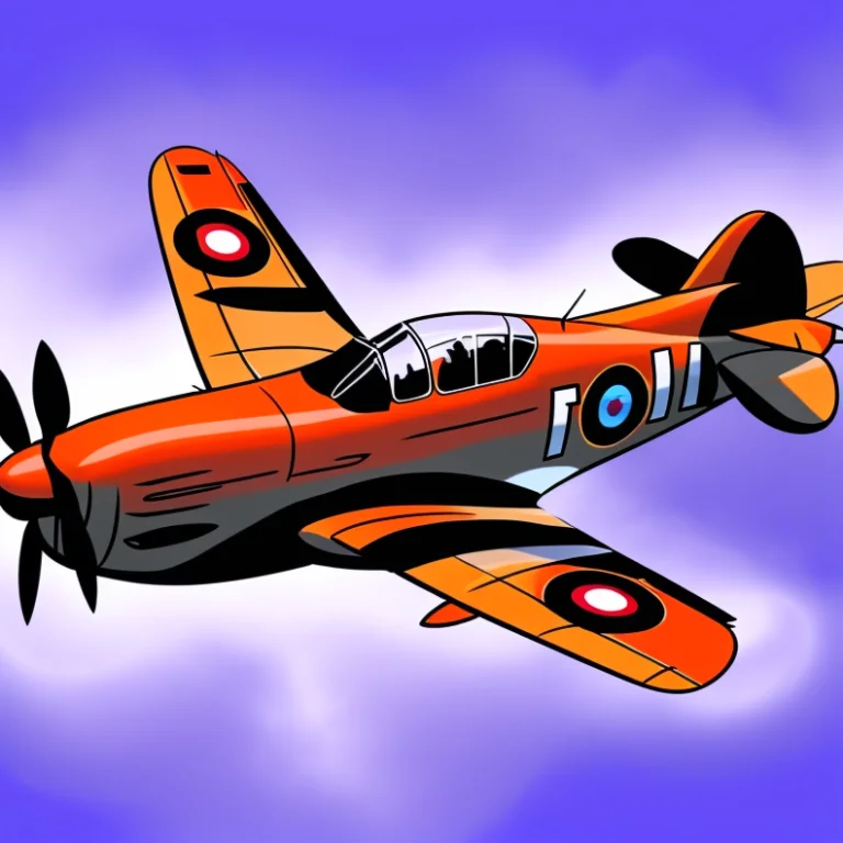 Spitfire Plane In The Sky