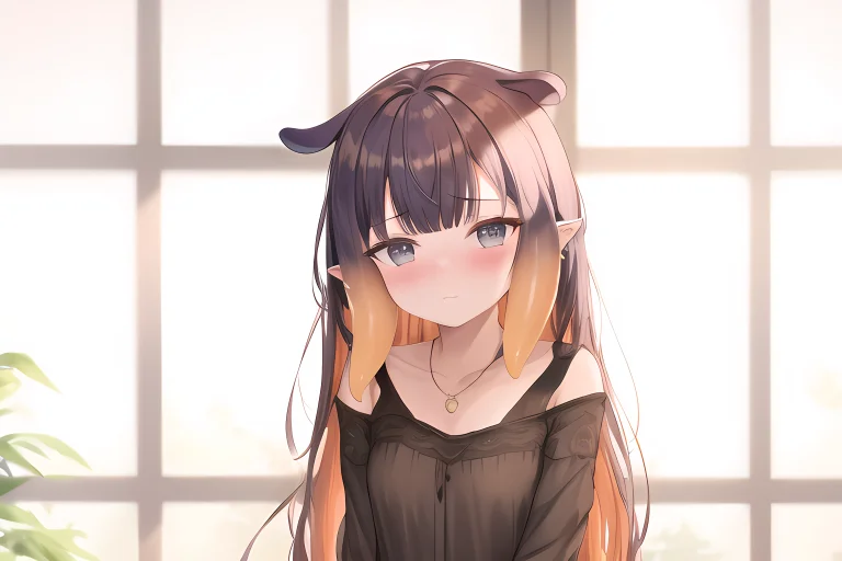 1girl, Backlighting, Bangle, Bangs, Beadbracelet, Ninoina, ,...