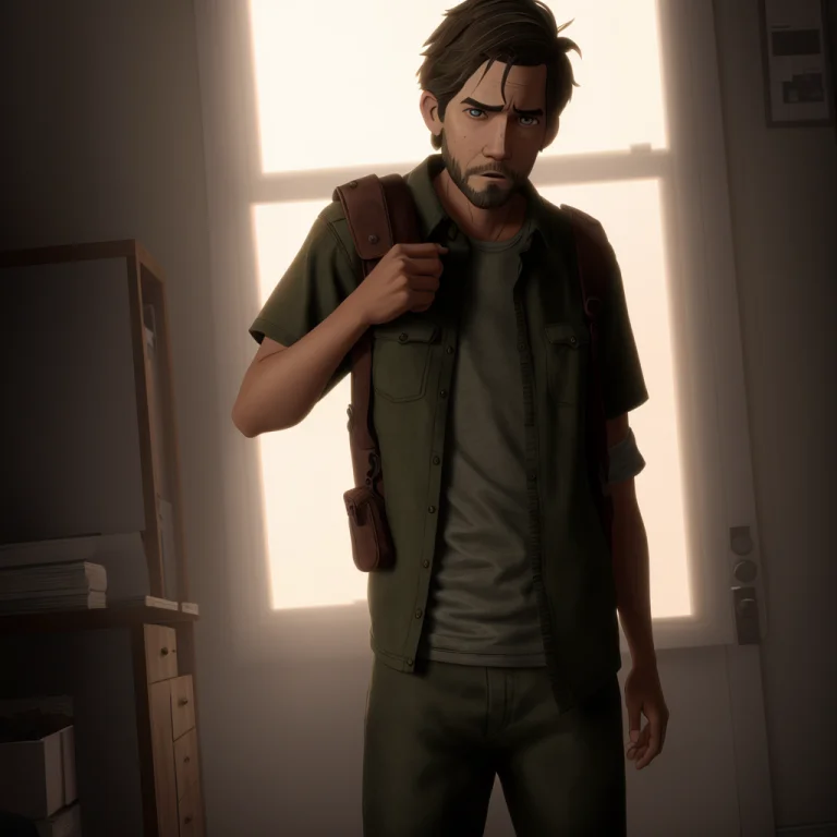 Joel The Last Of Us Loraspiderverse0.75