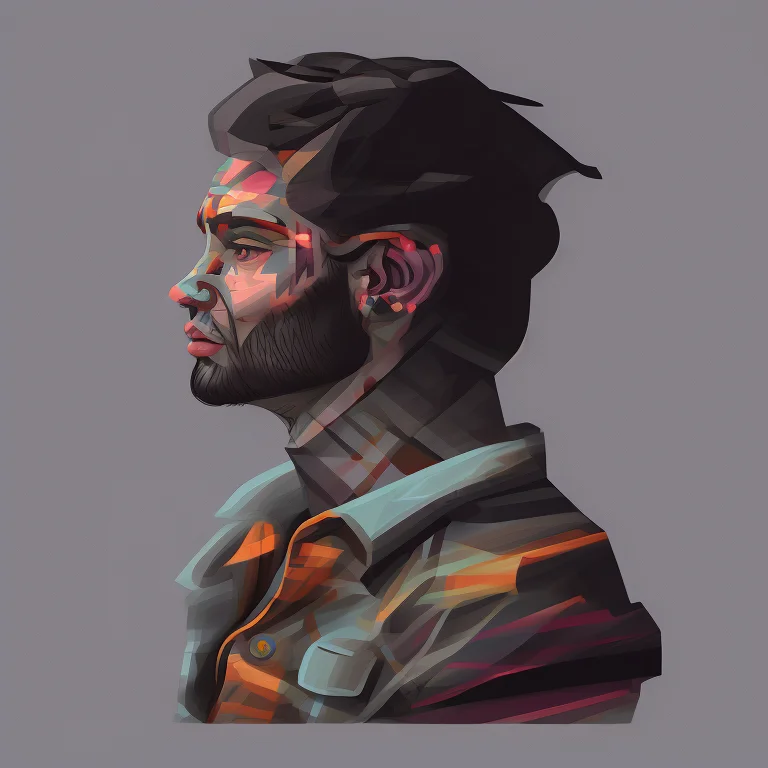 A 3d Rendering Of Brownbackground,1boy, Simplebackground, So...