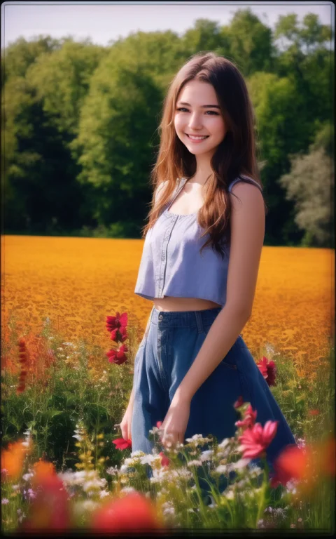 Realistic, Photo, 20 Year Old Female, Face, Smile, Tiktok, B...