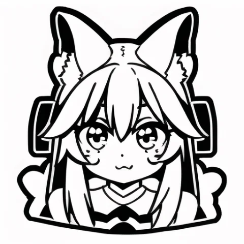Vynstick, Detailed Eyes, 1girl, Solo, Tamamo Fate, Monochrom... — Stable Diffusion AI Prompt: vynstick, detailed eyes, 1girl, solo, tamamo \(fate\), (monochrome:1.3), simple...