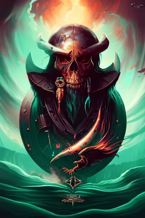 A Ominous Digital Illustration By Rzminjourney Of An Intrica...