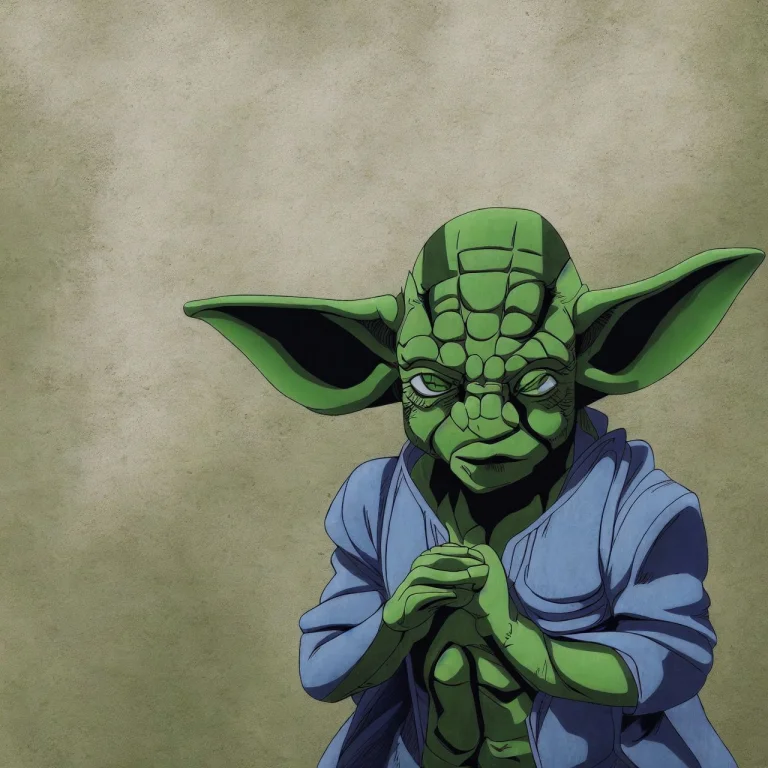 Master Yoda, Very Detailed, Clean, High Quality, Sharp Image...