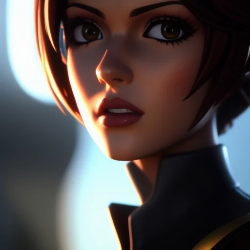 Sexy Cute Brunette Woman, Mix Of Darkest Dungeon Style And D...
