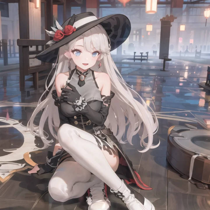 1girl,hat Loranailinwizard0.7