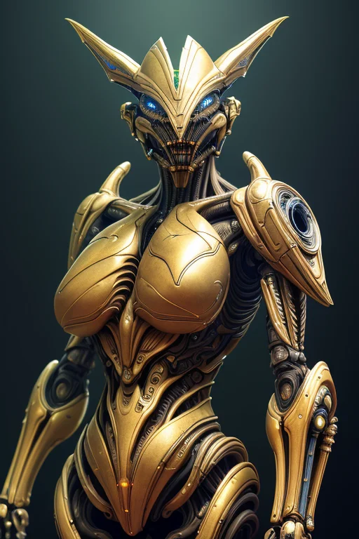 Best Quality, Cgunity, 8k, Raw Photo Of Beautiful1.2 Cyborg...