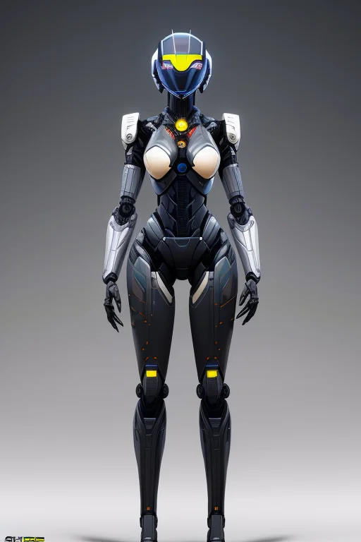 A Robot, Photorealistic, Hdr, Detailed, Fibers, Articulated...