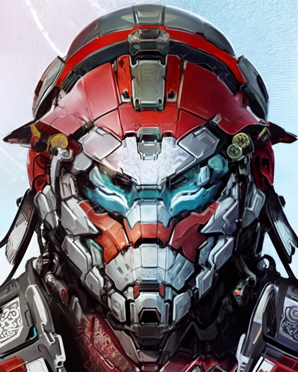 Portrait Of A Robot Wolf From Horizon Zero Dawn1.2, Machine...